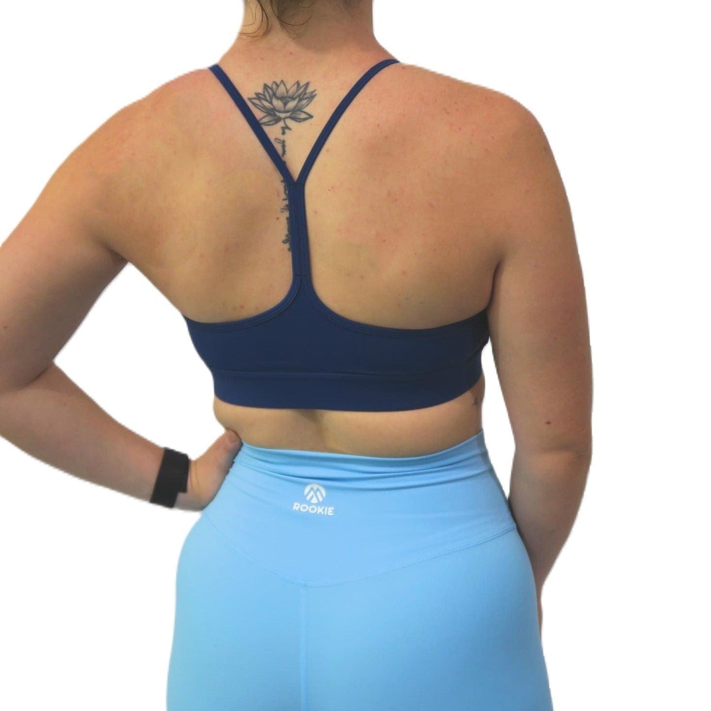Everyday Chic - Racer Back Crop - Navy