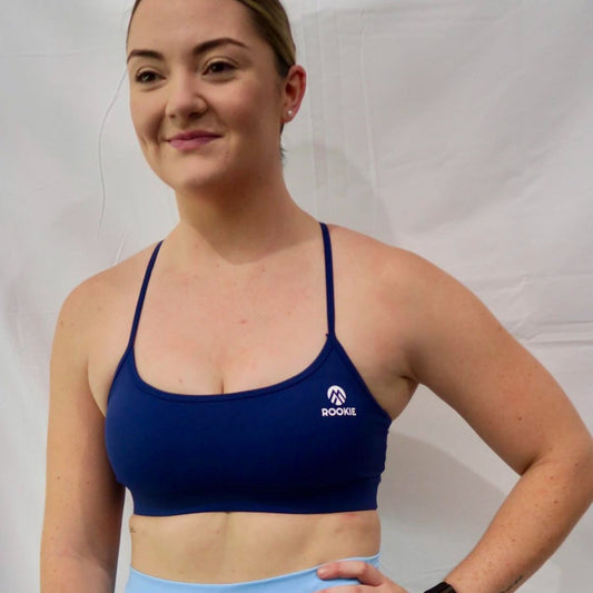 Everyday Chic - Racer Back Crop - Navy