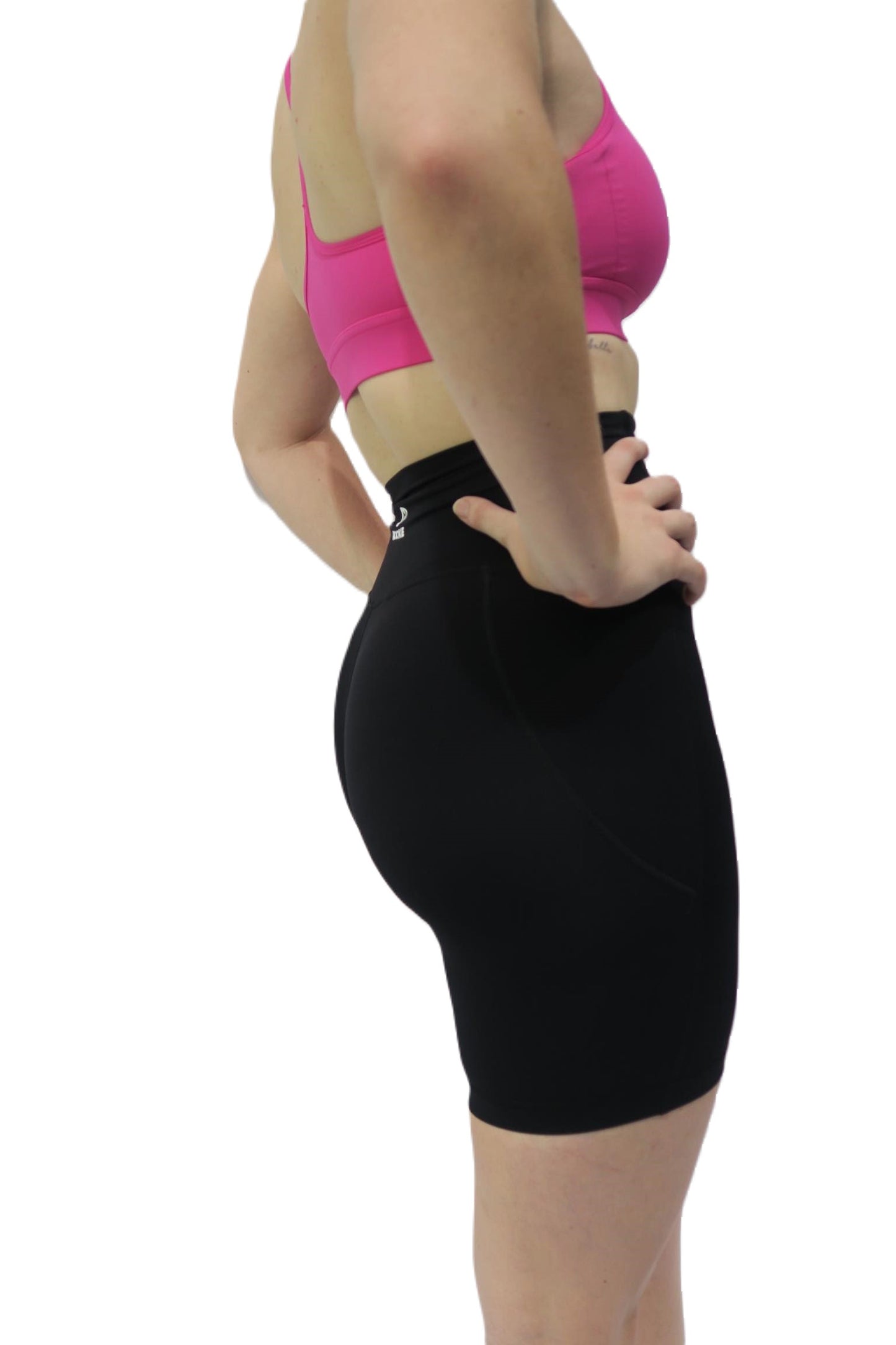 Everyday Chic - Long Bike Pants with Pockets - Black