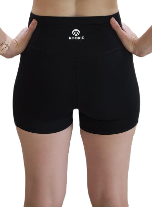 Elevate - Short Bike Pants with Pockets - Black