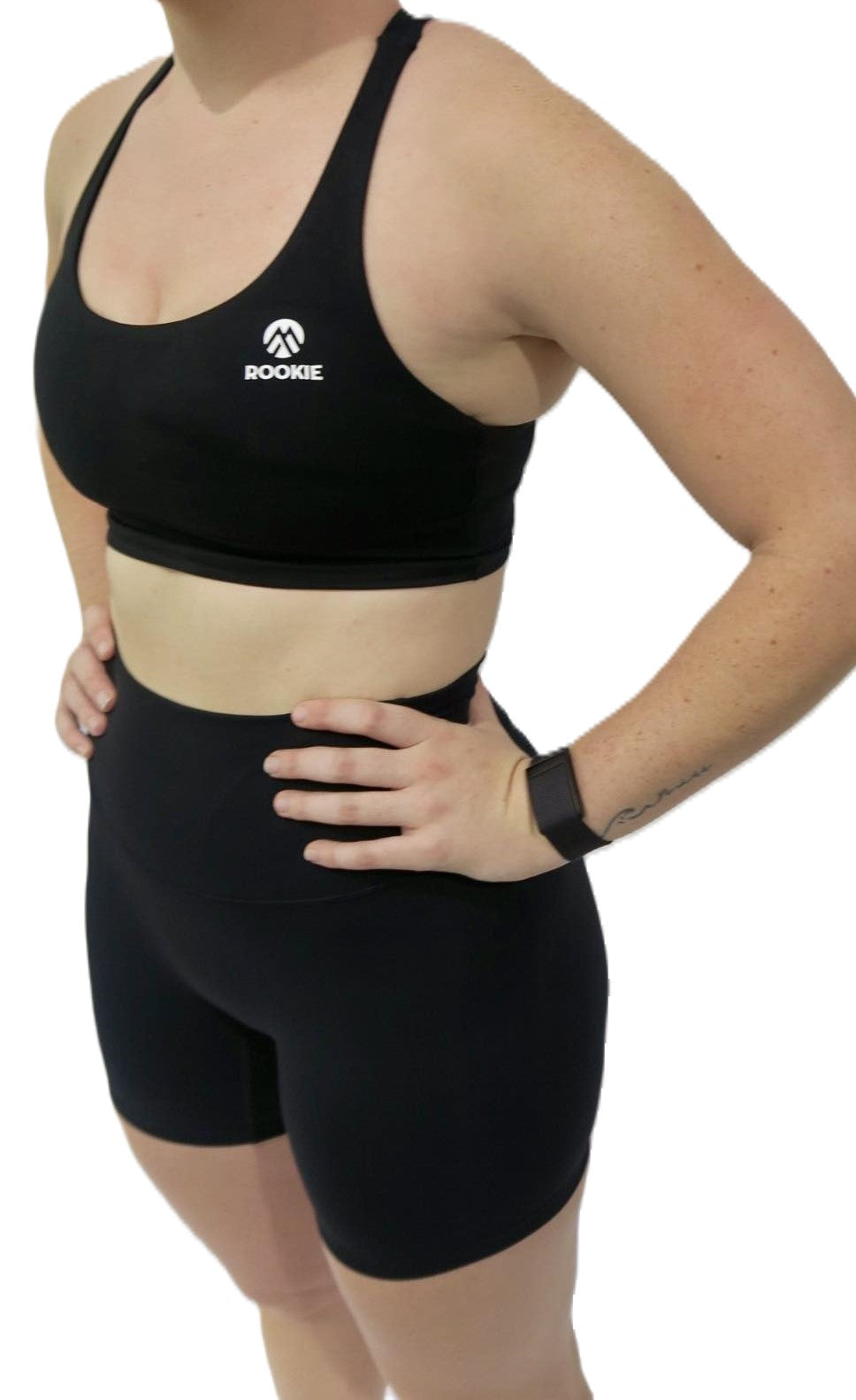 Aura- High Thigh Bike Pants - Black