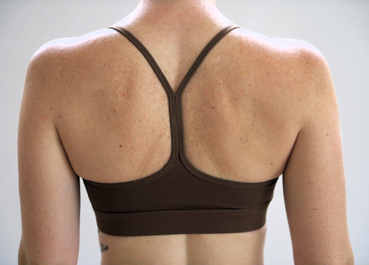 Everyday Chic - Racer Back Crop - Brown