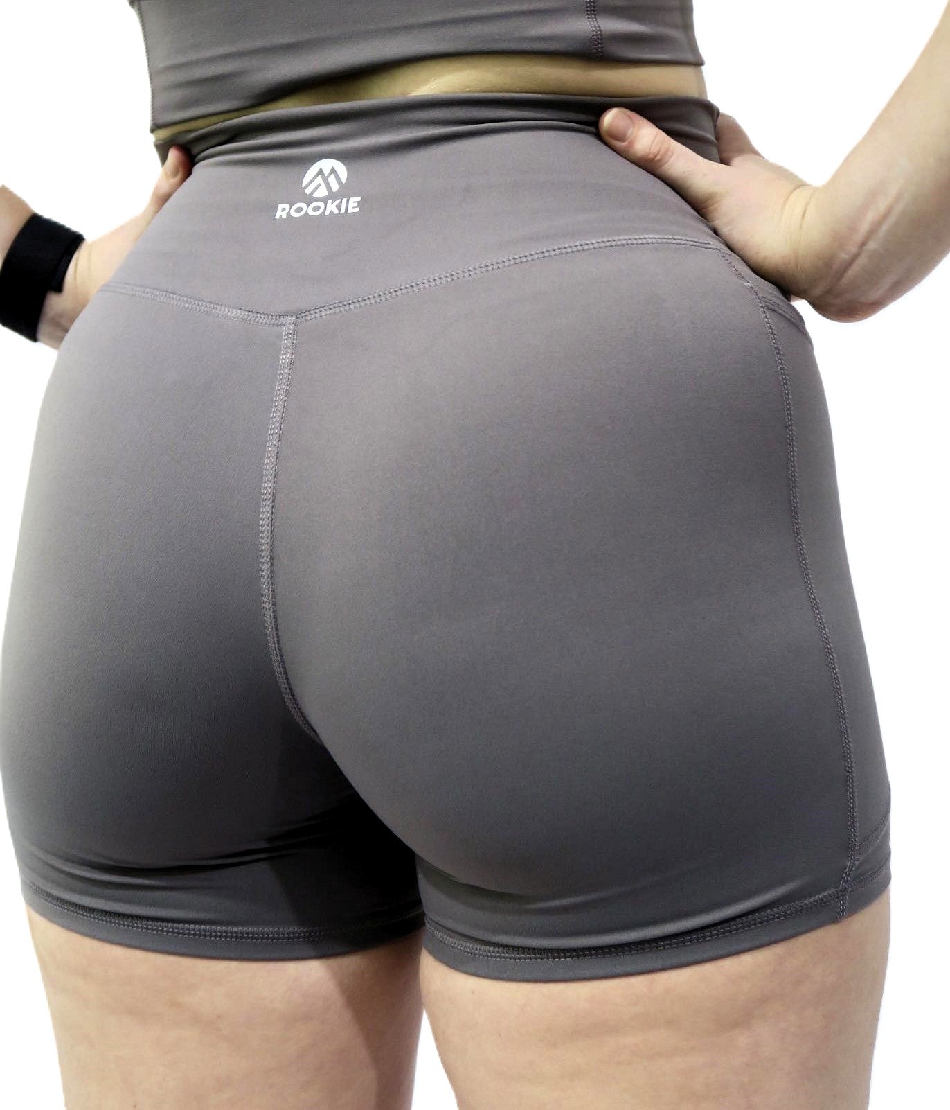 Elevate - Short Bike Pants with Pockets - Grey