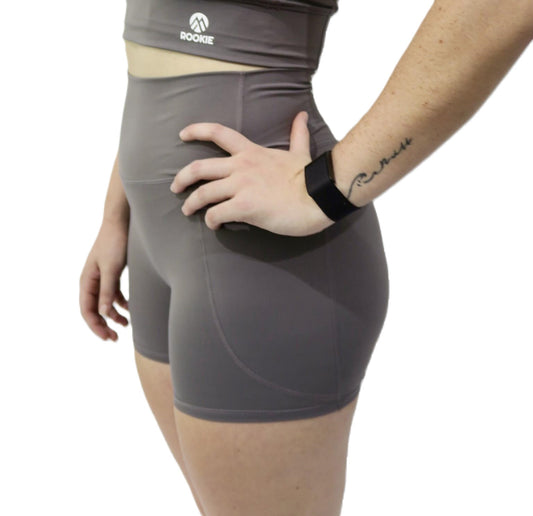 Elevate - Short Bike Pants with Pockets - Grey